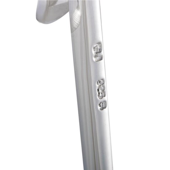 Georg Jensen Vivianna Silver Amethyst & Diamond Pendant—Torun Bülow-Hübe — NWT - Picture 6 of 12